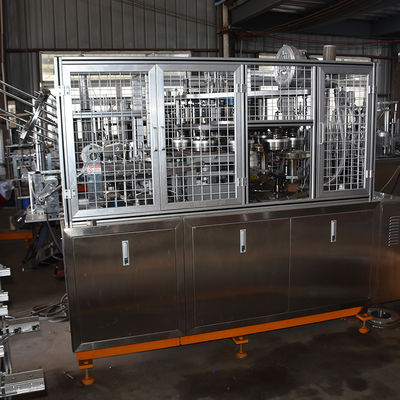 Tampa resistente do copo do consumo do gás que faz a máquina a produtividade alta