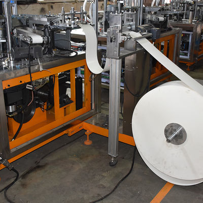 Tampa resistente do copo do consumo do gás que faz a máquina a produtividade alta